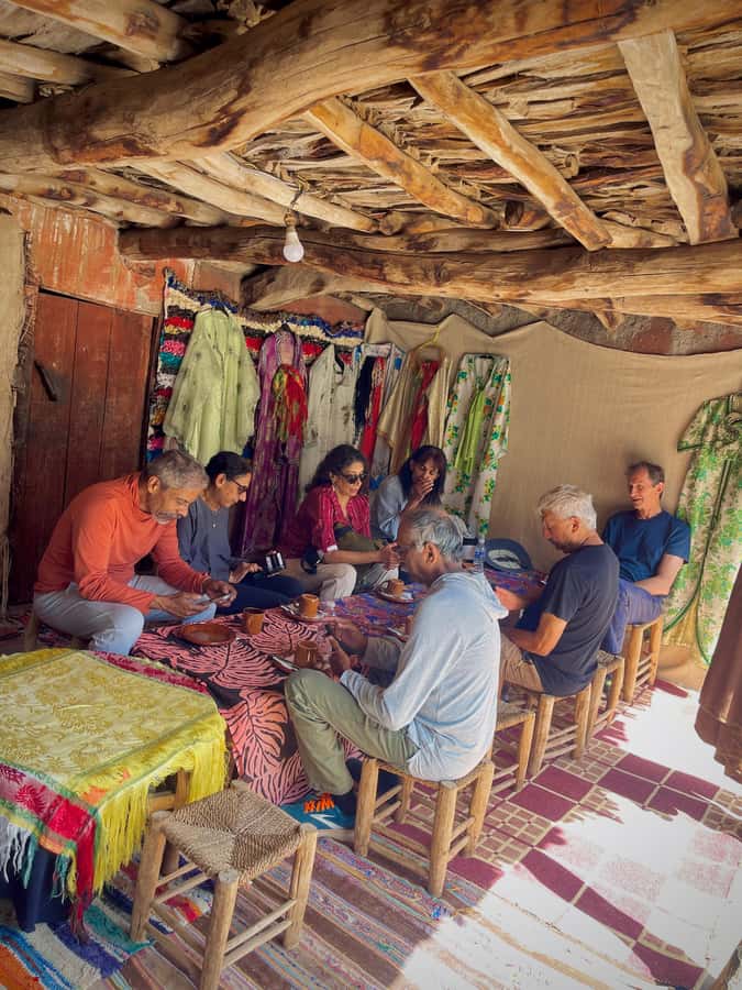 From Marrakech: 2-Day Berber experience Atlas Mountains - Cooking class dinner: how the menu turns into a shared meal