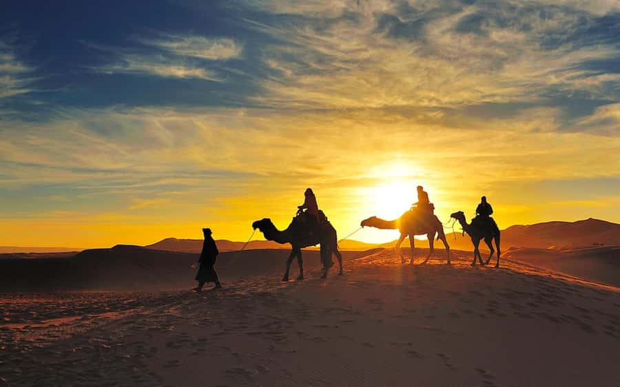 From Marrakech: 2-Day Zagora Desert Tour With Luxury Camp - Day 1 from Marrakech: High Atlas pass, Ait Ben Haddou, and Ouarzazate film stops