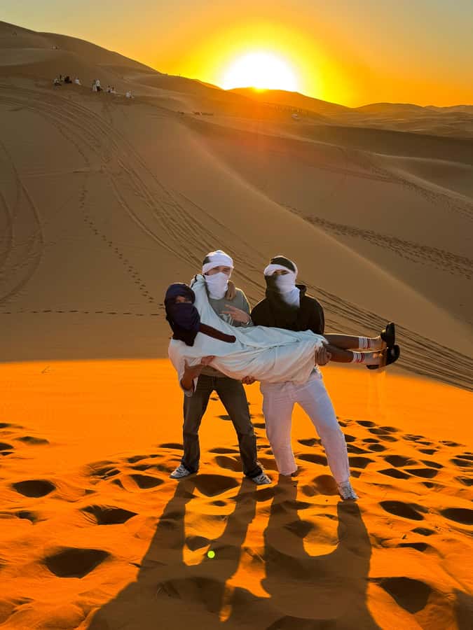 From Marrakech : 2 Days 1 night trip to Fes via Merzouga - Leaving Marrakech at 6 am: fast start, real purpose