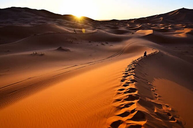 From Marrakech : 3 Days Desert Tour To Fes - Sunrise over the dunes: the part that changes the whole trip