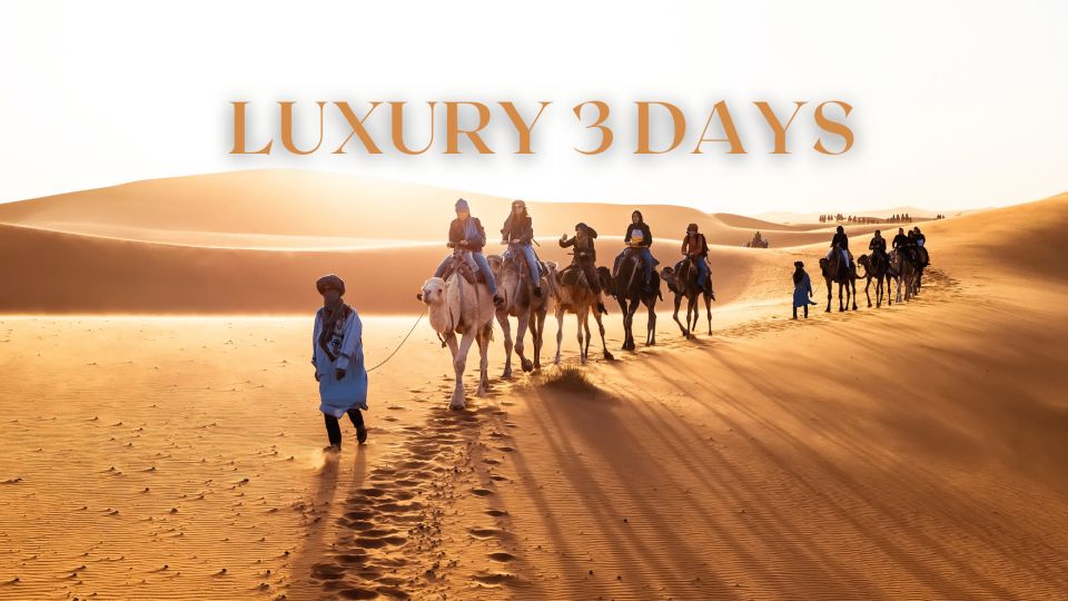 From Marrakech: 3 Days Desert Tour To Merzouga Luxury Camp - Day 2 to Merzouga: Todra Gorges, Erfoud Fossils, and the Ride into Erg Chebbi