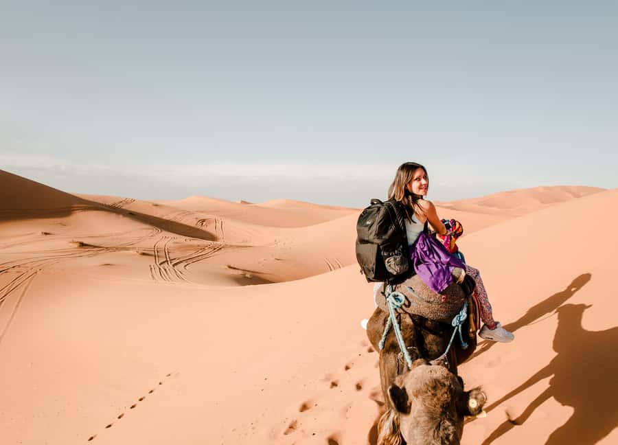 From Marrakech: 5-Days Tour to Chefchaouen & Merzouga Desert - Todra Gorges to Erfoud to Merzouga: from rock walls to desert edges