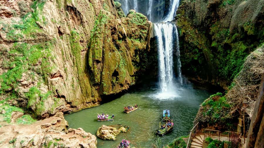 From Marrakech: A day Trip to Ouzoud waterfalls - Ouzoud Waterfalls: what 110 meters looks like in real life