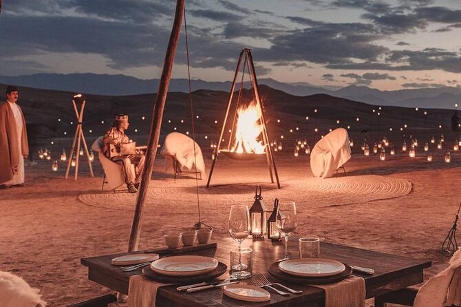From Marrakech: Agafay Desert Dinner with Camel Ride - Night chill in the Agafay desert: what to pack for comfort