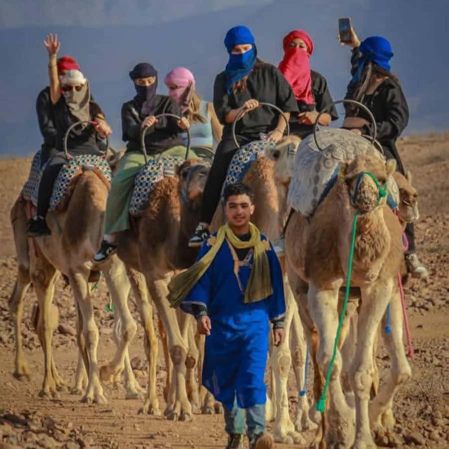 From Marrakech: Agafay Desert Dinner with Quad & Camel Ride - What to pack for Agafay: don’t underestimate night temperatures