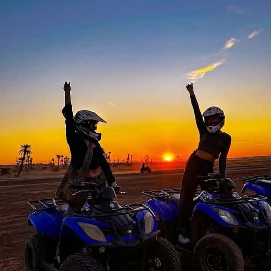 From Marrakech: Agafay Desert Dinner with Quad & Camel Ride - Camel ride vs quad ride: pick your personality for the desert