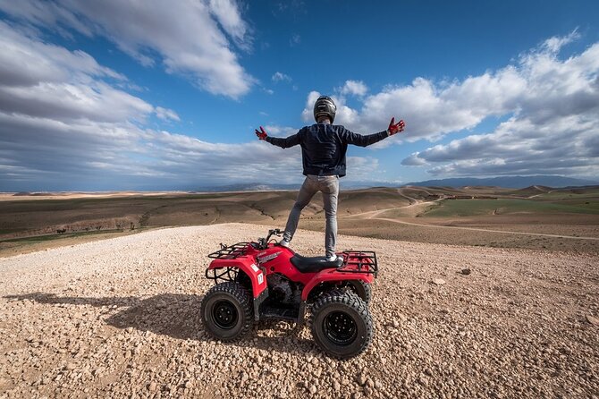 From Marrakech: Agafay Desert Quad Biking at Sunset & Dinner Show - Marrakech pickup at 5 PM: when the evening really starts