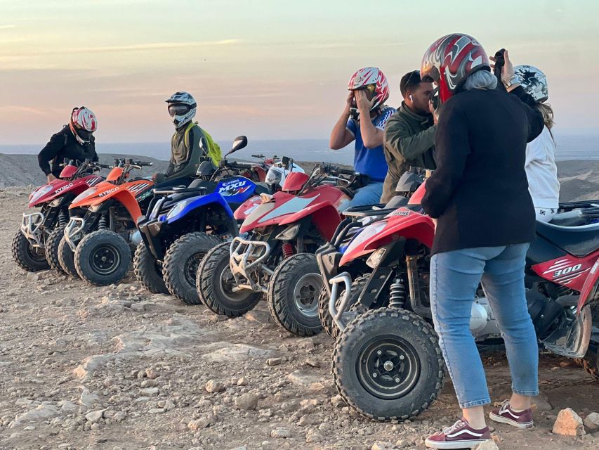 From Marrakech: Agafay Desert Quad Biking Tour with Transfer - The mid-ride tea break in a nomadic tent: a small pause that changes the mood