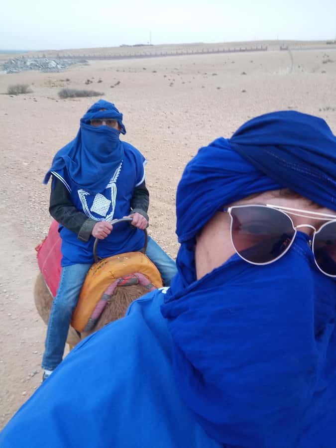 From Marrakech: Agafay Desert Sunset, Camel Ride, and Dinner - Getting Out of Marrakech: Pickup, van ride, and your guide