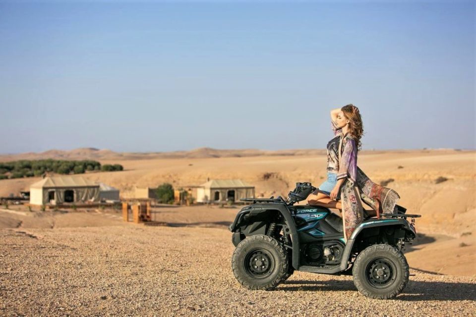 From Marrakech: Agafay Desert Sunset, Quad Biking, & Dinner - The Cooperative Stops on the Way: Berber and Argan Oil Culture