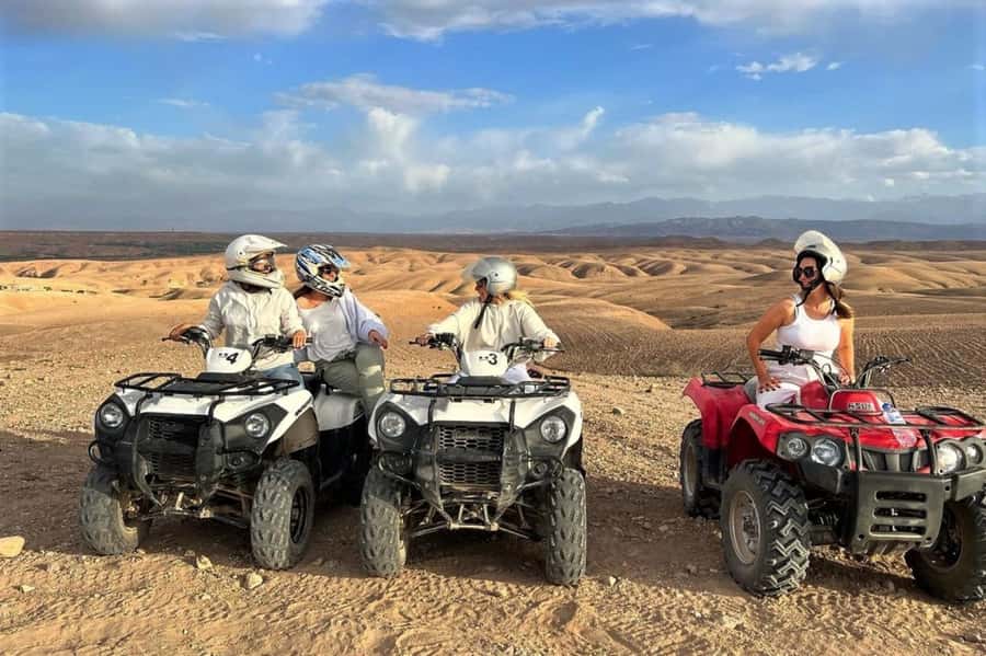 From Marrakech: Agafay Desert Sunset, Quad Biking, & Dinner - Moroccan Dinner Under the Tents: Taste, Timing, and Options