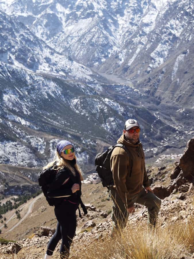 From Marrakech: Aourirt N’ouassif Summit Day Hike & Trek - Summit lunch and mint tea: the payoff you hike for