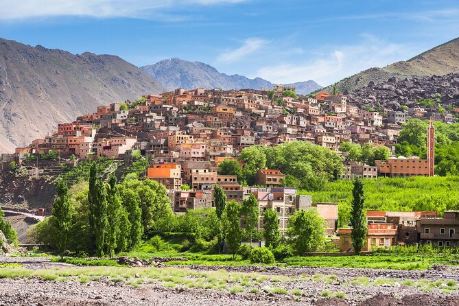From Marrakech Atlas Mountains Waterfall Full Day Trip with Lunch - Key highlights at a glance