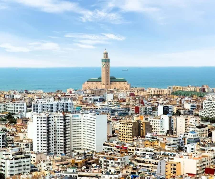 From Marrakech: Casablanca luxury Day Trip&Hassan II mosque - The Corniche: your hour of ocean air and beach time