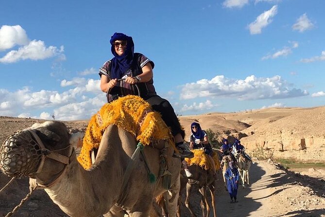 From Marrakech : Day Trip to Atlas Mountains with Camel Ride - Camel Ride on Oued Ghighaya: Fun, Calm, and a Little Wild