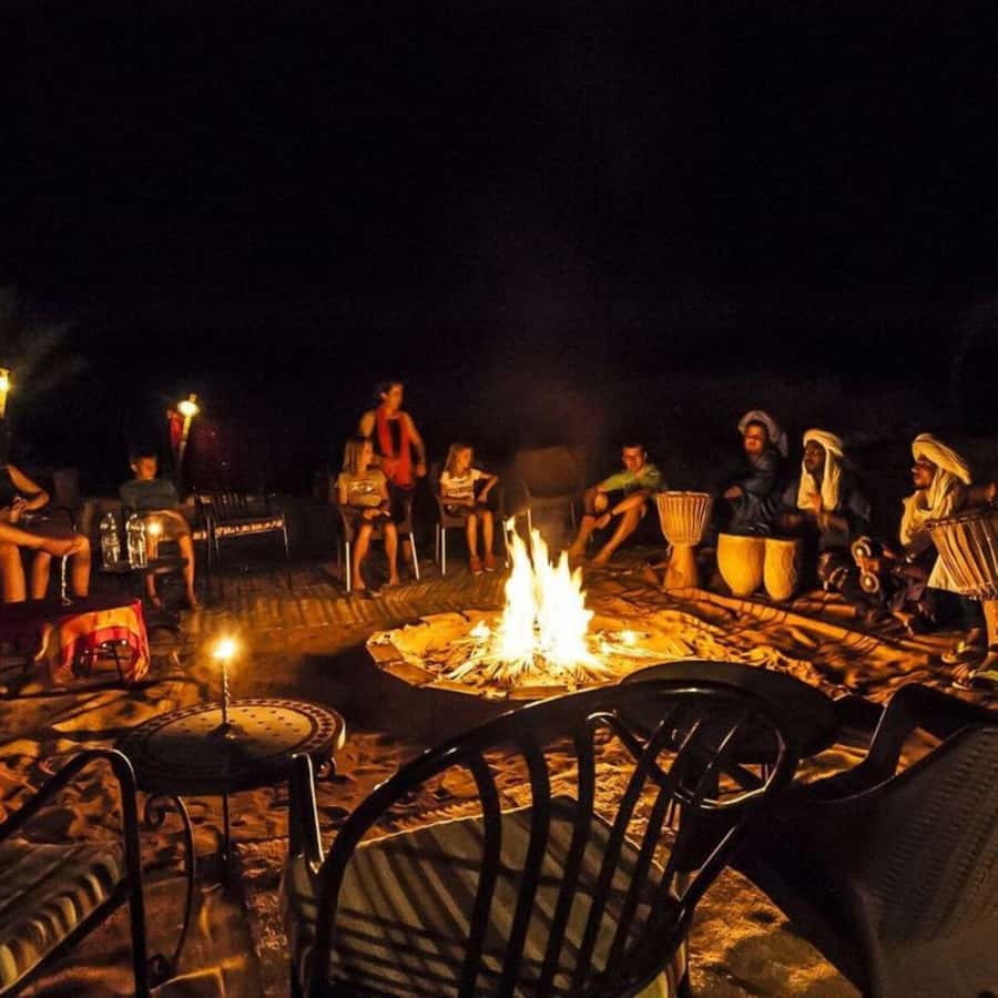 From Marrakech: Dinner in Agafay Desert with Sunset - Berber Music by the Campfire: The Part You’ll Remember