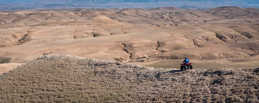 From Marrakech: Full-Day Agafay Desert Quad Adventure - Yamaha quad + safety gear: what you get and why it matters