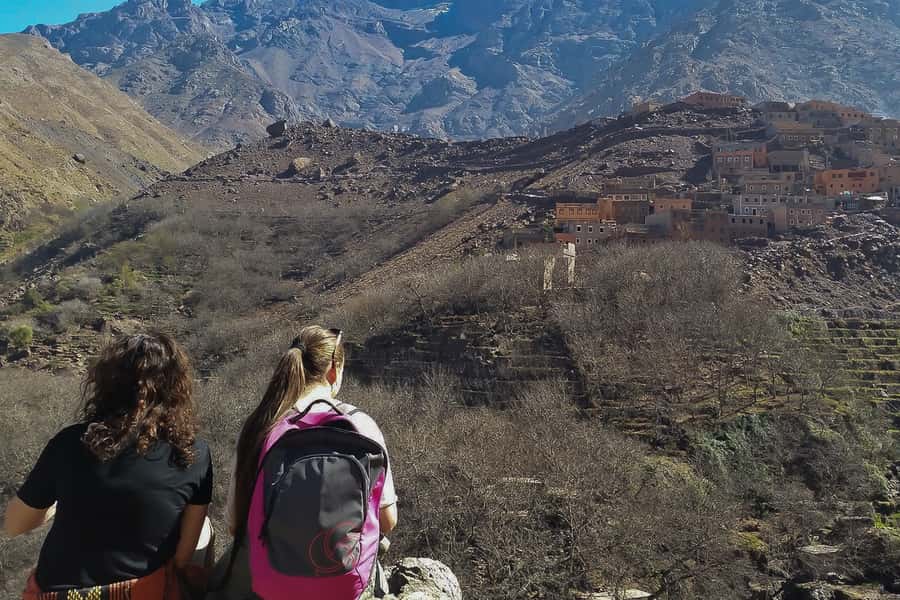 From Marrakech: Full-Day Atlas Mountain Berber Tour - Tahnaout stop: markets, tea, and quick culture breaks