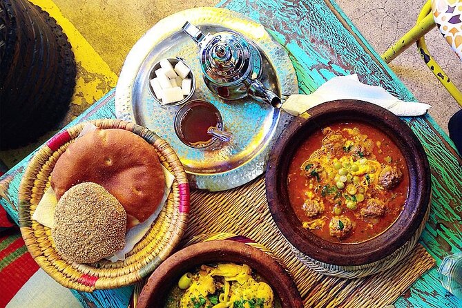 From Marrakech: Full-Day Hiking & Atlas Mountains Summit, Lunch - Berber tea, guide Rachid, and the briefing that sets the pace