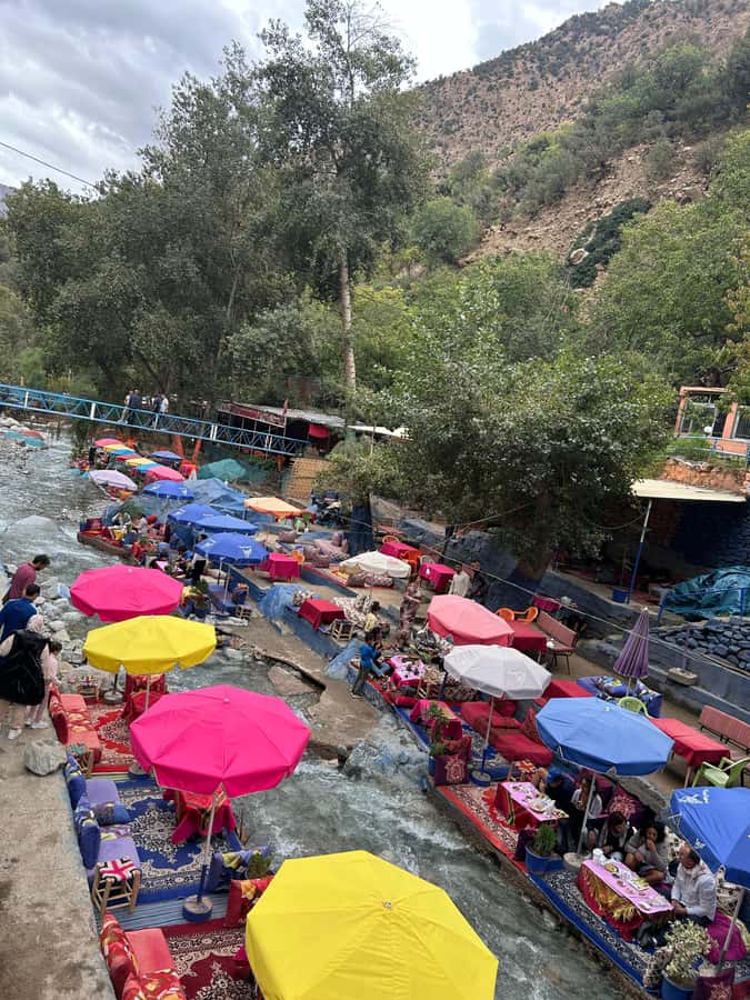 From Marrakech: Guided Ourika Valley with Waterfalls & Lunch - The valley in motion: viewpoint stops and guided breaks