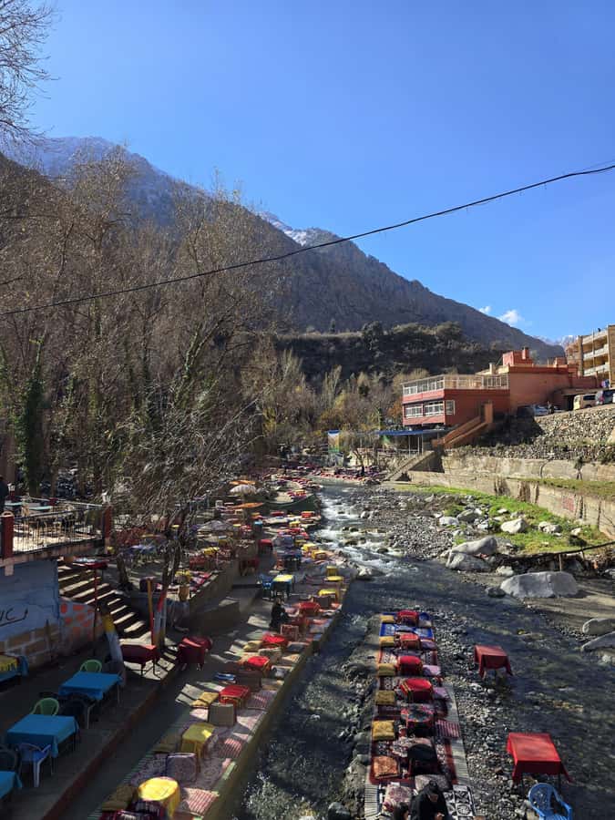 From Marrakech: Guided Ourika Valley with Waterfalls & Lunch - Setti Fatma waterfalls: hike, walk, lunch by the river