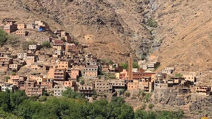 From Marrakech: Imlil Day Trip & lunch in Local Family house - Waterfalls and Toubkal ascent views: the payoff window