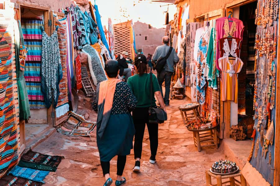 From Marrakech: Kasbah Ait Ben Haddou, Ouarzazate & Studios - Tizi n’Tichka pass: the 15-minute photo stop that pays off