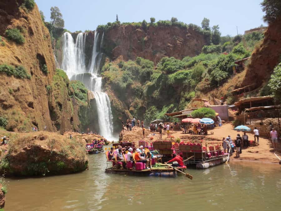 From Marrakech: Ouzoud Waterfalls Full-Day Private Trip - Leaving Marrakech: The Atlas Road in a Private Minivan