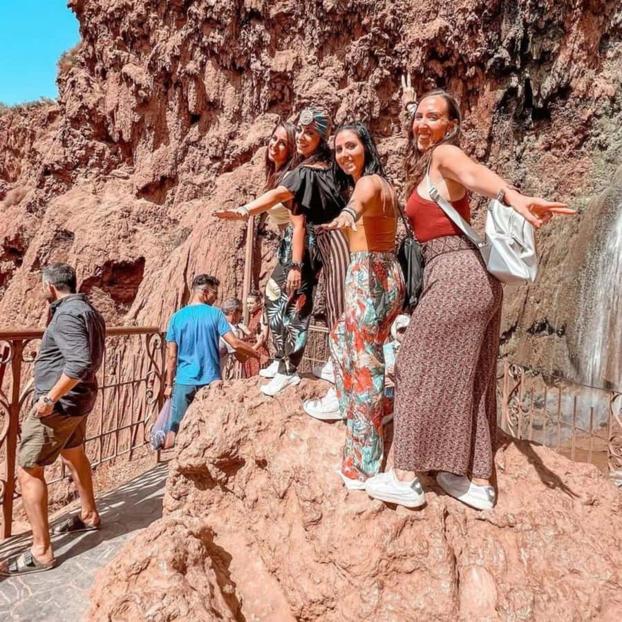 From Marrakech: Ouzoud Waterfalls Guided hike & boat Ride - Boat Ride on the Pool Below the Falls: the closest you’ll get