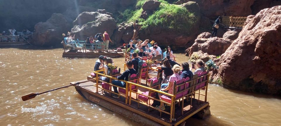 From Marrakech: Ouzoud Waterfalls Guided Tour and Boat Trip - Lunch by the Falls: Tagine With a Price You Can Actually Plan For