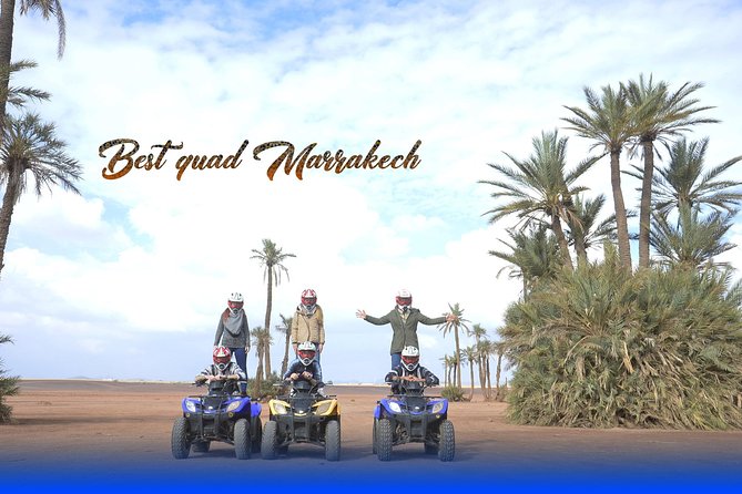 From Marrakech: Palm Grove Quad Bike and Camel Ride Tour - The quad bike ride (1h30 to 2h): pace, control, and scenery