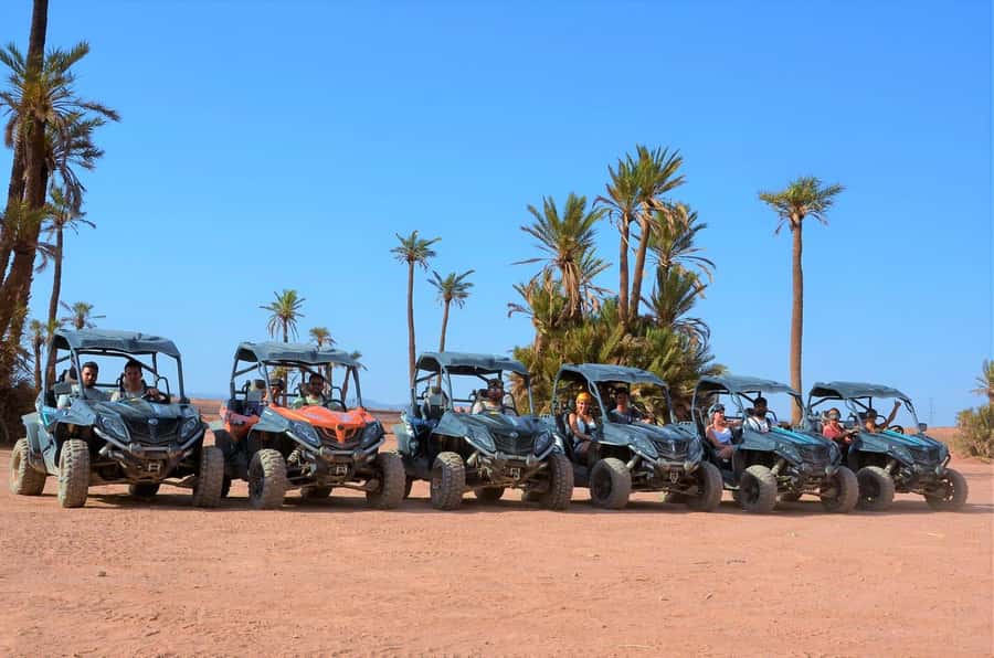 From Marrakech: Palm Grove Quad Bike Tour with Mint Tea - From Marrakech Hotel Pickup to the Desert Yard
