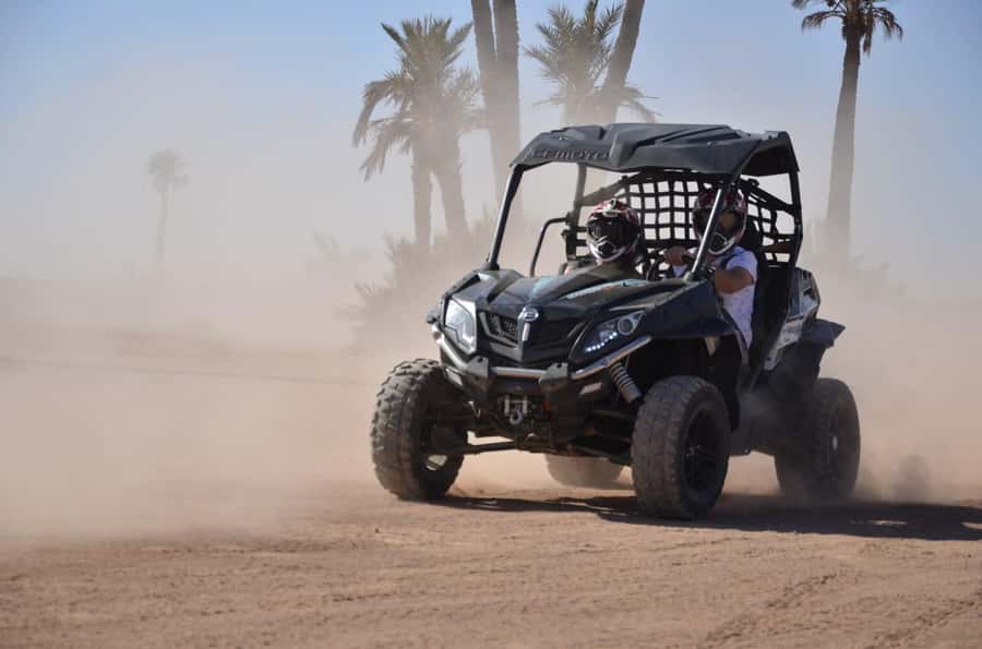 From Marrakech: Palm Grove Quad Bike Tour with Mint Tea - Helmet, Goggles, and the Briefing That Keeps the Ride Fun