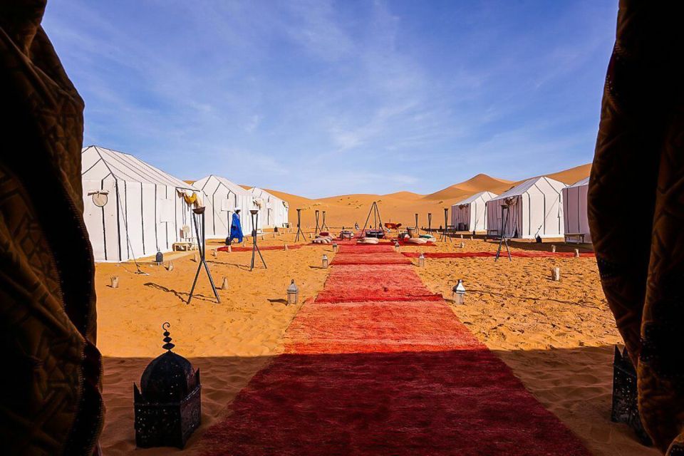 From Marrakech: Private 3-Day Desert Trip to Merzouga - Camel trek and Bedouin camp in Erg Chebbi: sunset, drums, stars