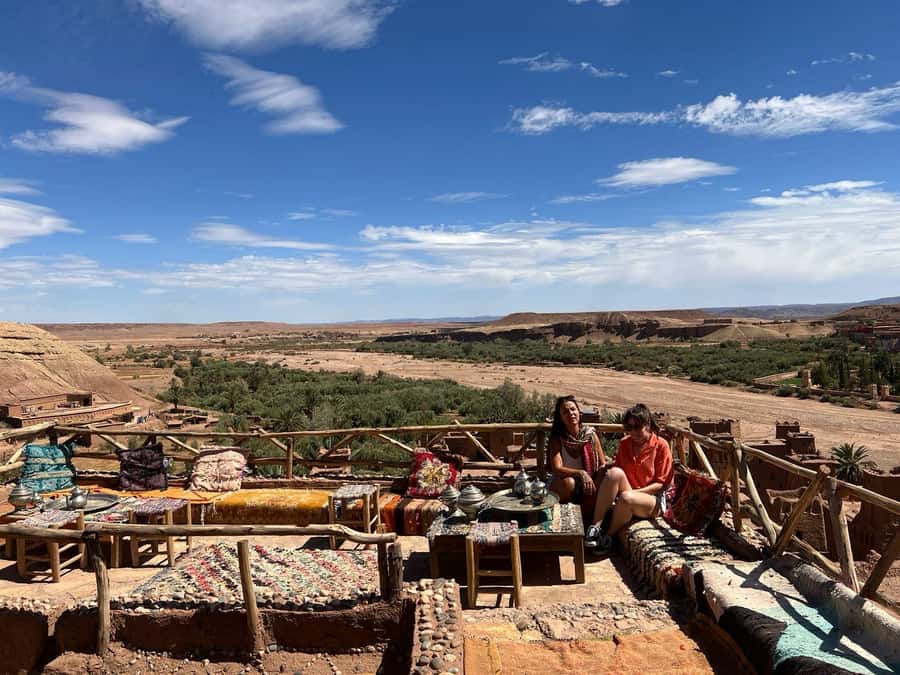 From Marrakech: Private 4-Day Tour to Magic Desert Merzouga - Day 1: High Atlas passes, Ait Benhaddou, and the Dades Valley colors