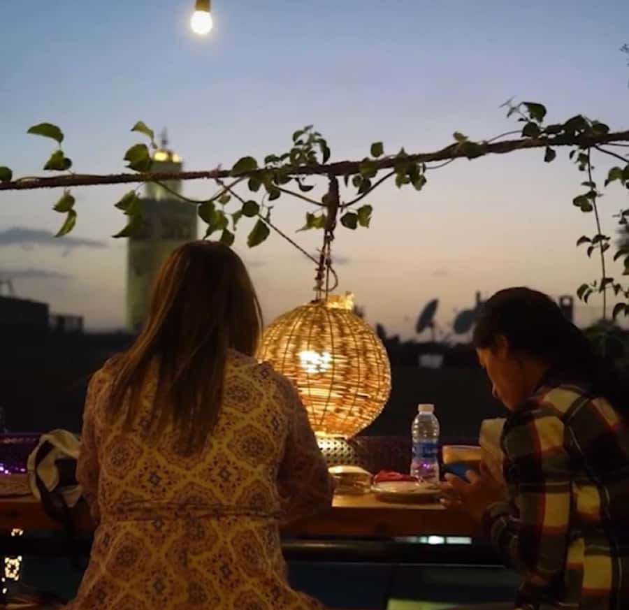 From Marrakech: Rooftop Dinner & Romantic Medina Views - Arriving at Al Khayma: getting seated without stress