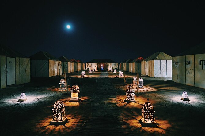 From Marrakech To Fes: 3-Day Desert Tour with Food and Hotel - Erg Chebbi: camel ride, sandboarding, and a night under drums