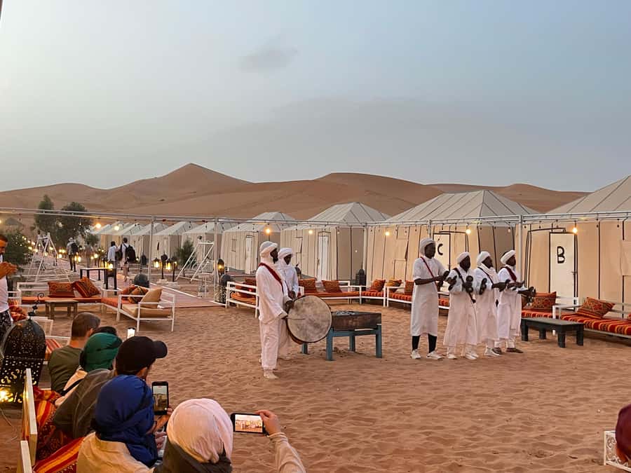 From Marrakech: Tour To Merzouga 3-Day Desert with Food - Sunset Camel Trek in Erg Chebbi: What You Gain by Doing It Once at Dusk