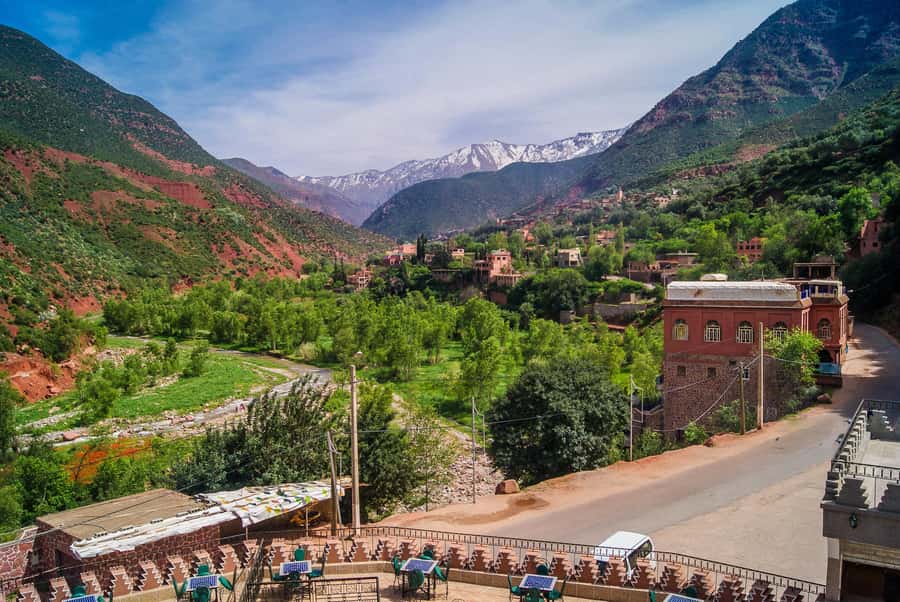 From Marrakech : Valley Ourika Day Trip and Atlas Mountains - Driving down Ourika Valley: mountain villages and frequent view breaks