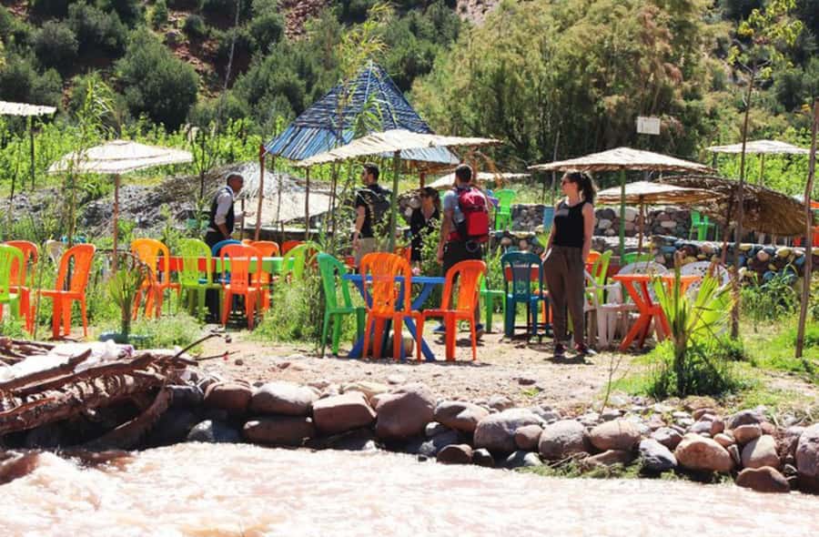 From Marrakech : Valley Ourika Day Trip and Atlas Mountains - Pickup timing and how the day typically flows