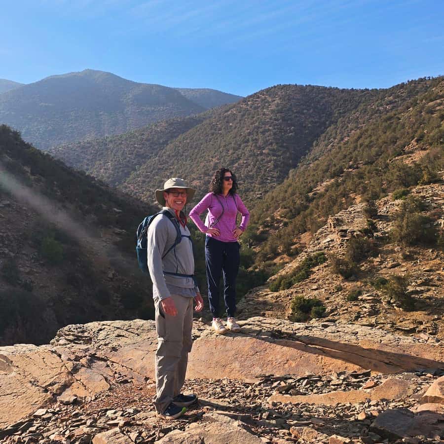 From Marrakech:Trekking in Atlas mountains 2 days - Day 1: climbing toward Tizi Odid Pass and arriving at Tizi Oussem