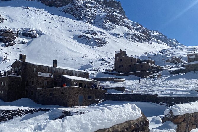 From Marrakesh: 2 Days Mount Toubkal Trek all inclusive - Day 1: Marrakech to Imlil and Up to Toubkal Refuge