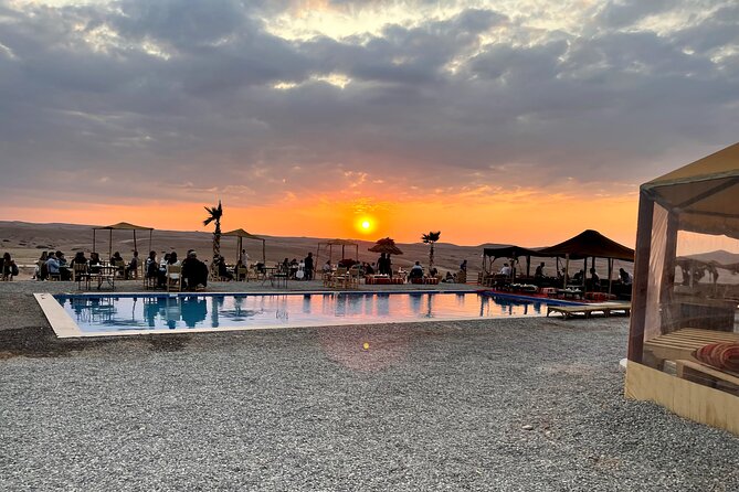 From Marrakesh: Agafay Desert Sunset, Camel Ride, and Dinner - Waterfall and Atlas Views: The Scenic Payoff for a Short Day