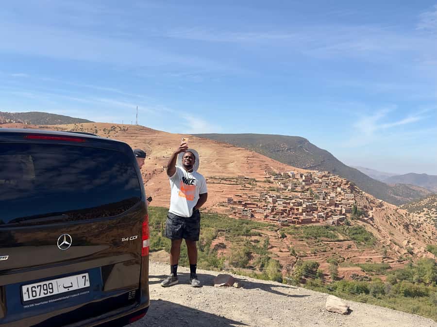 From Marrakesh: Private Atlas Mountains Day Trip {5-Valleys} - Sidi Fares Valley: tea first, then lunch in a family house