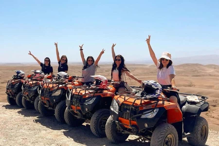 From Taghazout: Excursion Quad Bike & Visit Canyon - Sandboarding on Golden Dunes: Short Slides, No Bindings, Big Fun