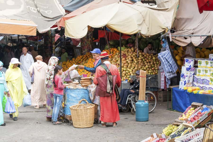 From Taghazout or Agadir: Souk El Had Guided Tour in Agadir - How the 2-hour tour works from Taghazout or Agadir