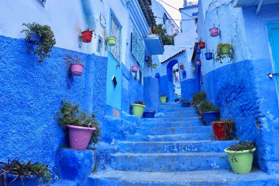 From Tangier: Beauty of Tetouan and Chefchaouen - Tetouan from Tangier: Spanish Morocco and the Boulevard Mohammed V