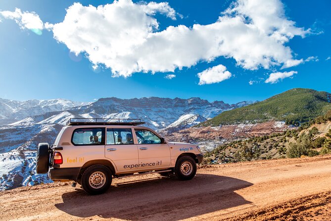 Full Day Berber Villages and Atlas Mountains 4x4 Adventure - High Atlas Mountains driving: Sidi Fares, Moulay Ibrahim, and big viewpoints