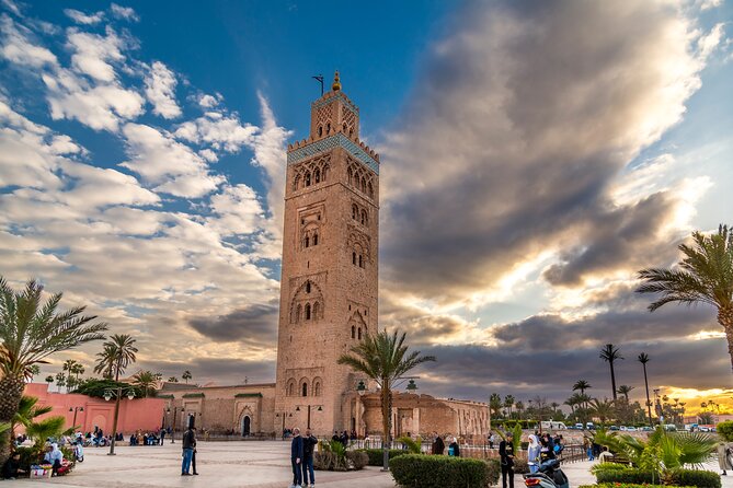 Full Day Marrakesh City Tour including Local Lunch - Koutoubia Mosque exterior: why this first stop matters