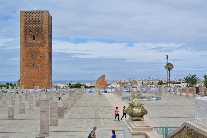 Full-Day Tour Of Rabat The capital city From Fes - Hassan Tower on the Hill: The Unfinished Minaret With Storks